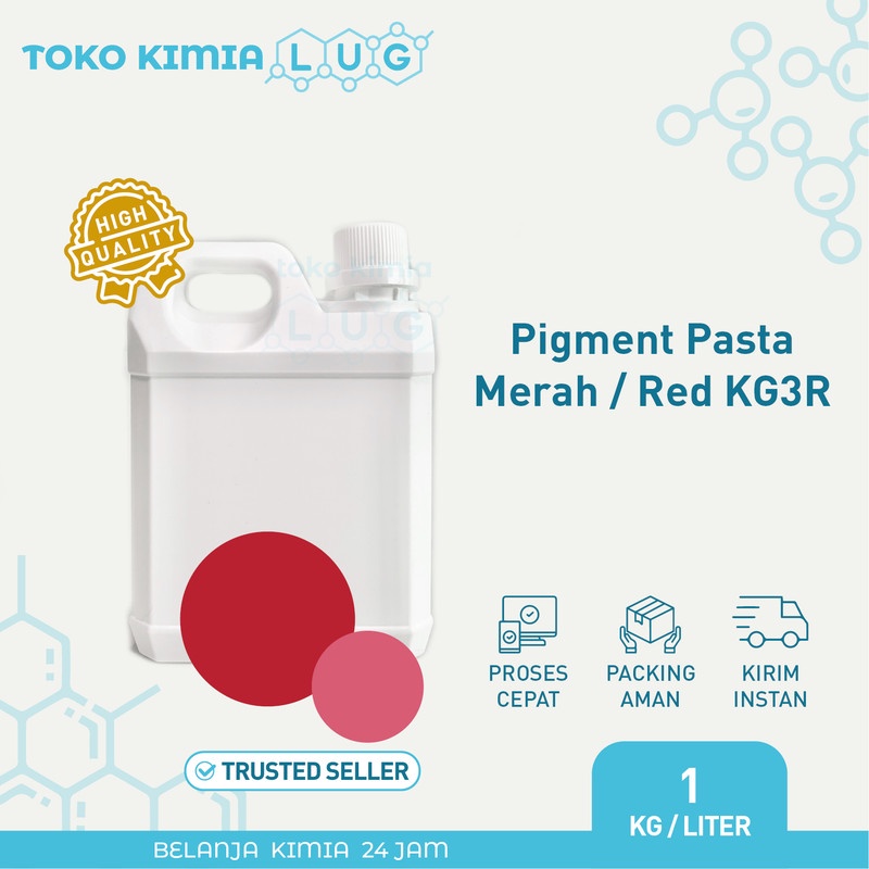 

Pigmen Pasta Biang Pewarna Pigment - Merah Red KG3R 1 kg