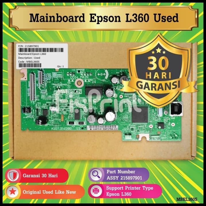 Mainboard Printer Epson L360 Original Board L-360 Motherboard L360