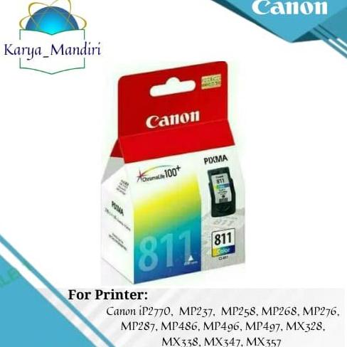 Catridge tinta Canon 810 & 811 pixma; ip2270/ip2771/MP273/MP245/MP258