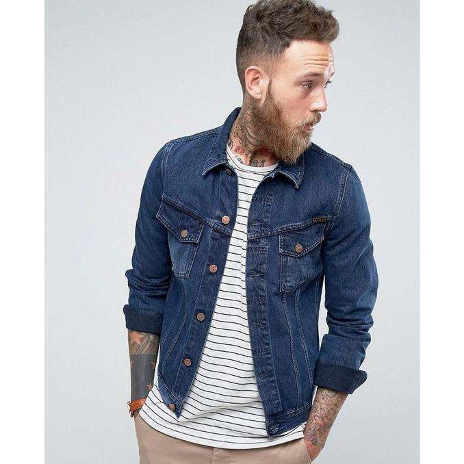 Best Seller Nudie Jeans Billy Deep Indigo Denim Jacket Sale