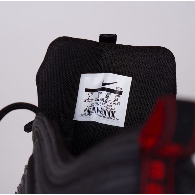 Sepatu Nike Air Max 97 Reflective Logo Black