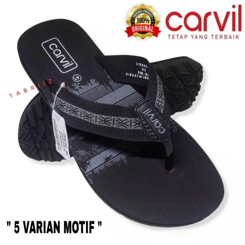 Ready Sandal Carvil Sendal Carvil Pria - 100% Original