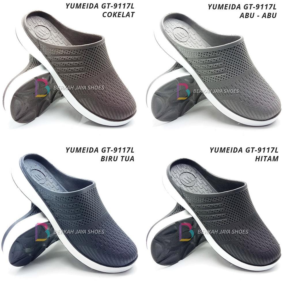 Limited Sandal Selop Pria - Sepatu Sandal Karet Pria - Sandal Selop Karet Pria Yumeida Gt - 9117 L A