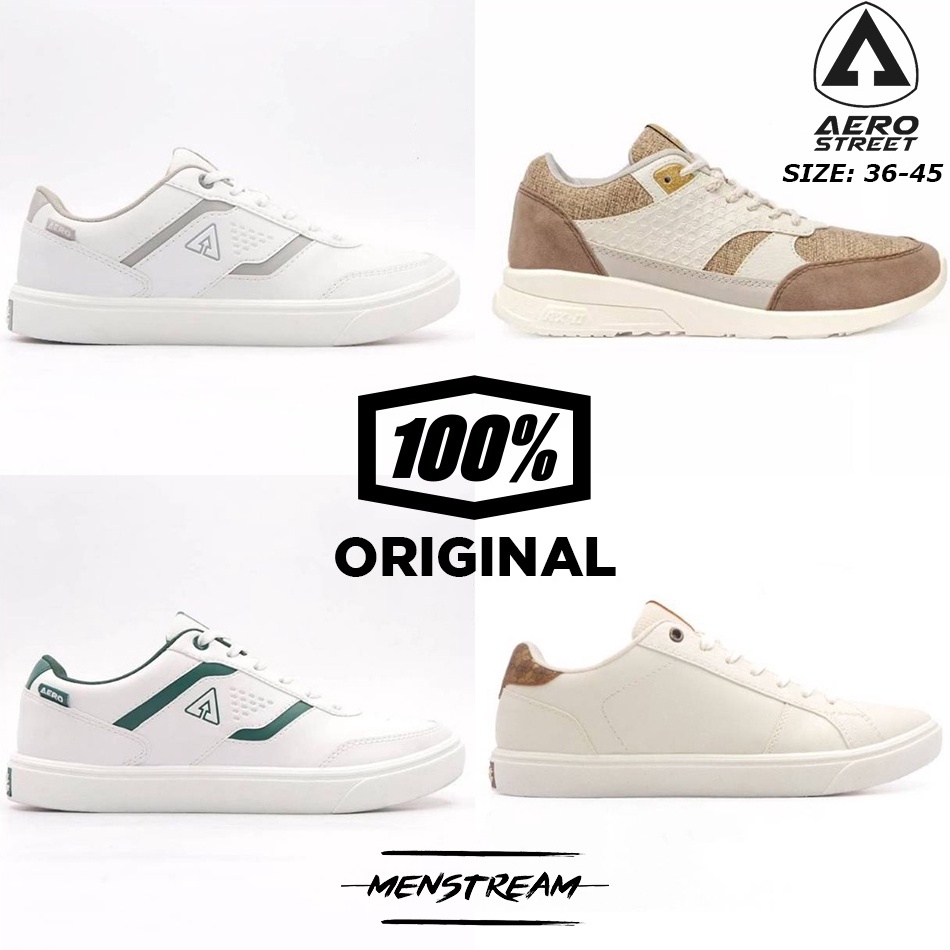 STOK TERBATAS Aerostreet Gibran / Tokyo Series 36-45 - Sepatu Sneakers Casual Sport Sekolah Pria