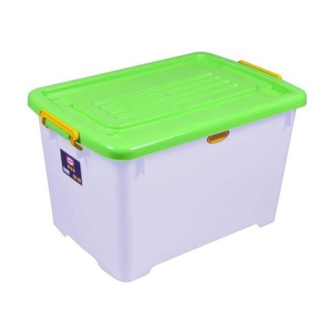 Free Mini Gold Cobain Yuk Shinpo Box Container Caravan Cb52/Kotak Penyimpanan Serbaguna 52 Liter