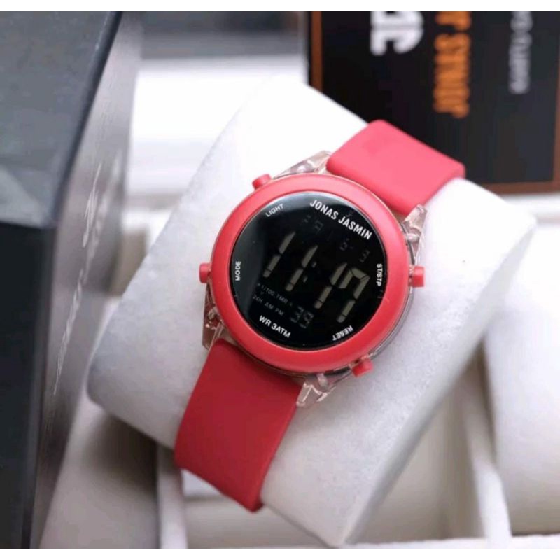 Promo! Jam Tangan Jonas Jasmin Original Digital Fashion Pria/Wanita Tahan Air Garansi