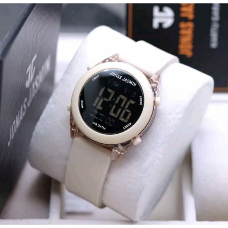 Promo! Jam Tangan Jonas Jasmin Original Digital Fashion Pria/Wanita Tahan Air Garansi