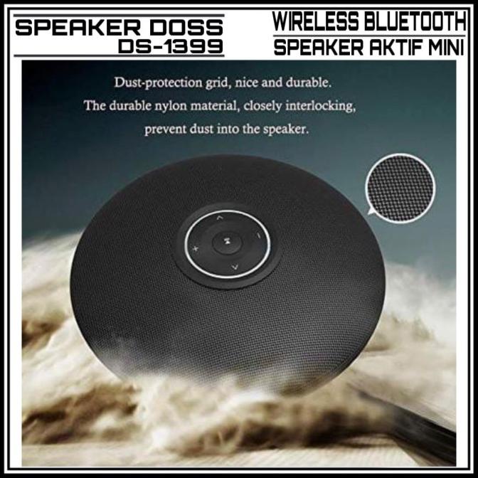 Speaker Aktif Bluetooth Doss-1399 Original Pure Bass Portable Anti Air