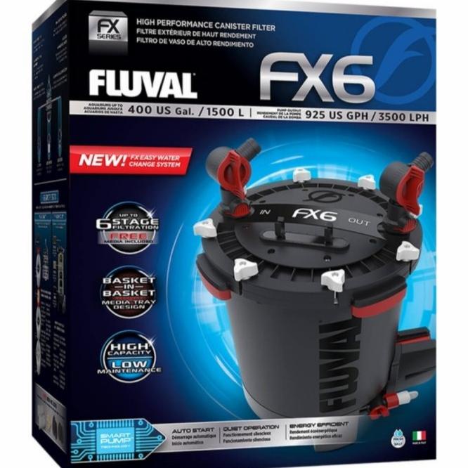 FLUVAL FX6 EXTERNAL FILTER /FILTER AQUARIUM ARWANA DLL