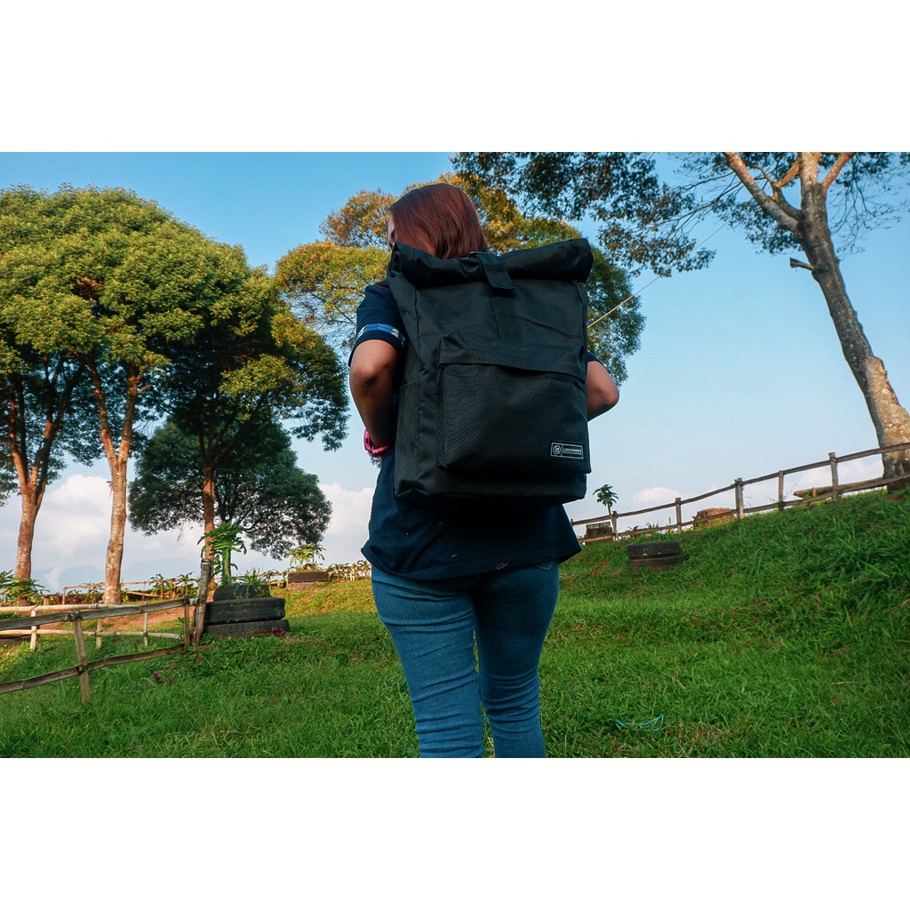LOKOMOKO - Tas ransel Bagpack Rolltop Draco Pria Wanita