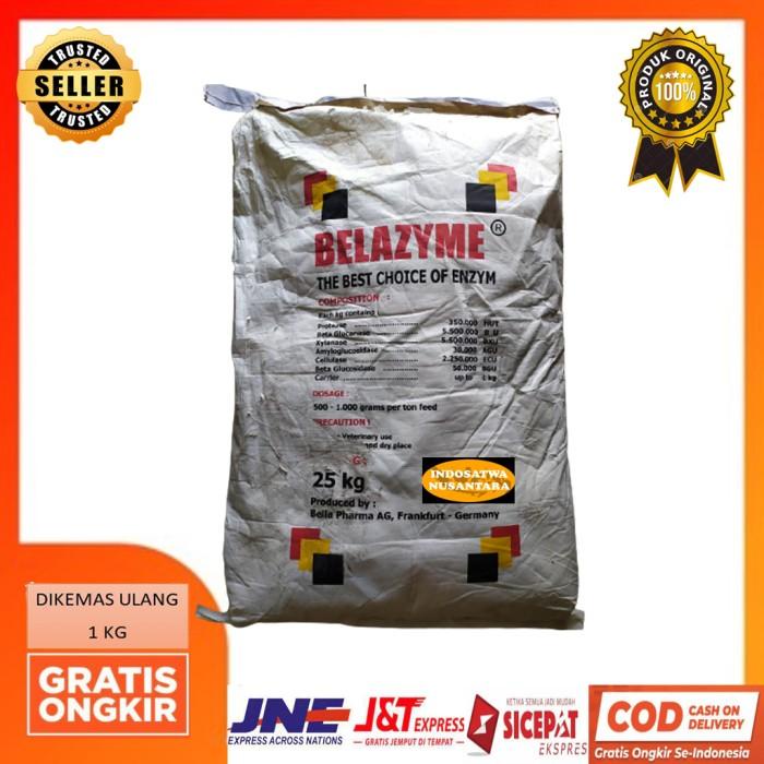 BELAZYME / SUPLEMEN ENZIM PENCERNAAN HEWAN TERNAK / KEMASAN 1 KG Best Seller