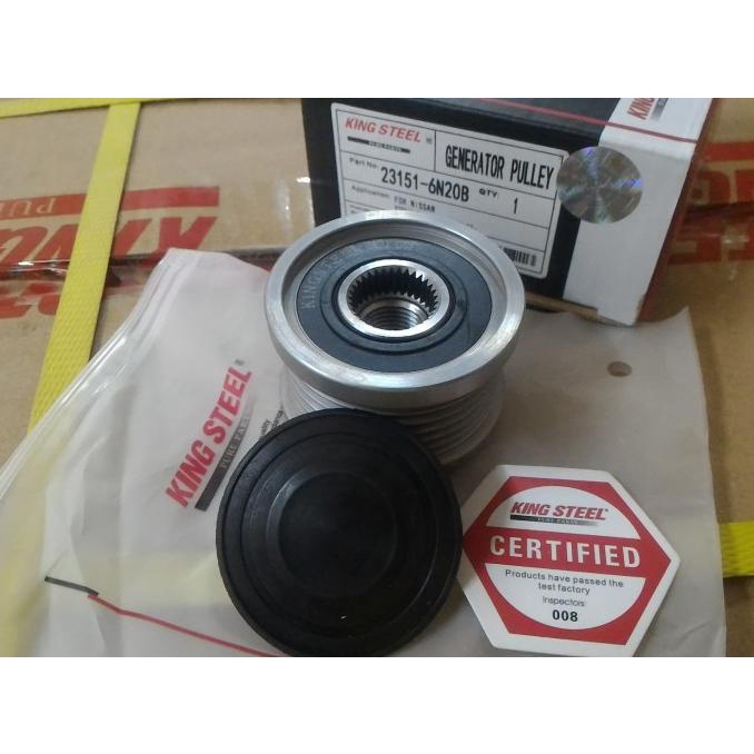 Xtrail T31 2.5 Puli Pulley Alternator Dinamo Ampere Aki Oem Nissan