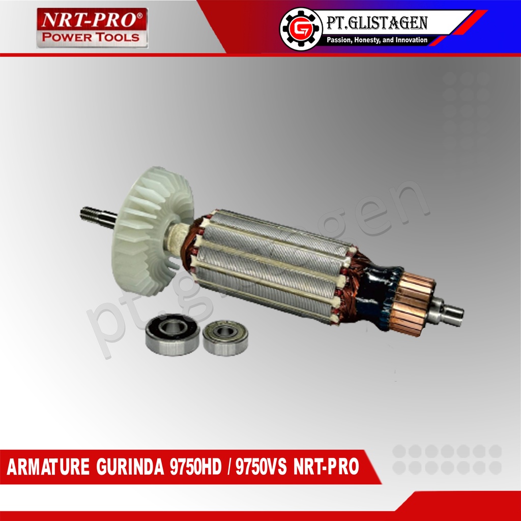 NRT-PRO 9750HD 9750VS Armature Angker Mesin Gerinda 4&quot; inch ORIGINAL