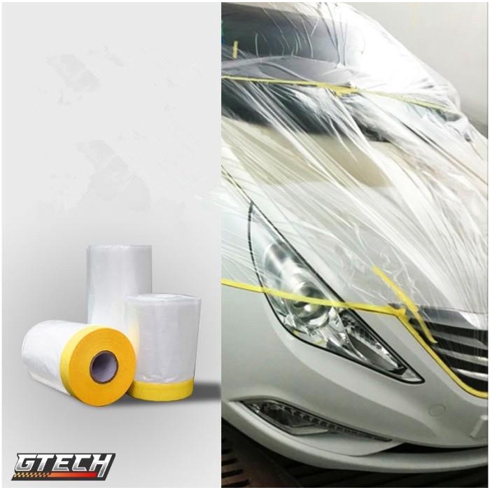 

Penjolo Masking Plastik - Masking Tape - Plastik Pengganti Koran