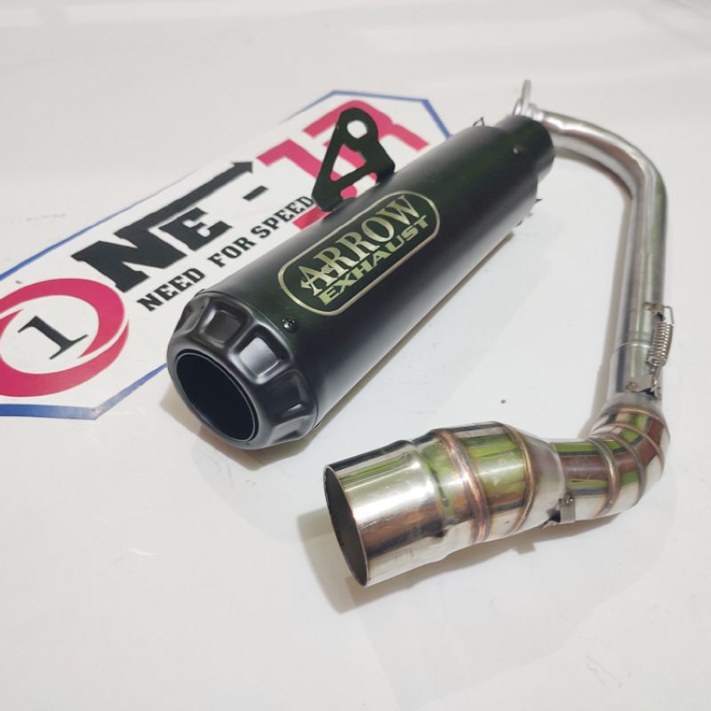 Knalpot Racing ARROW Aerox New Nmax Old Lexi Mio Xride Vario 125 Pcx 150 Beat fi Scoopy Genio Dll