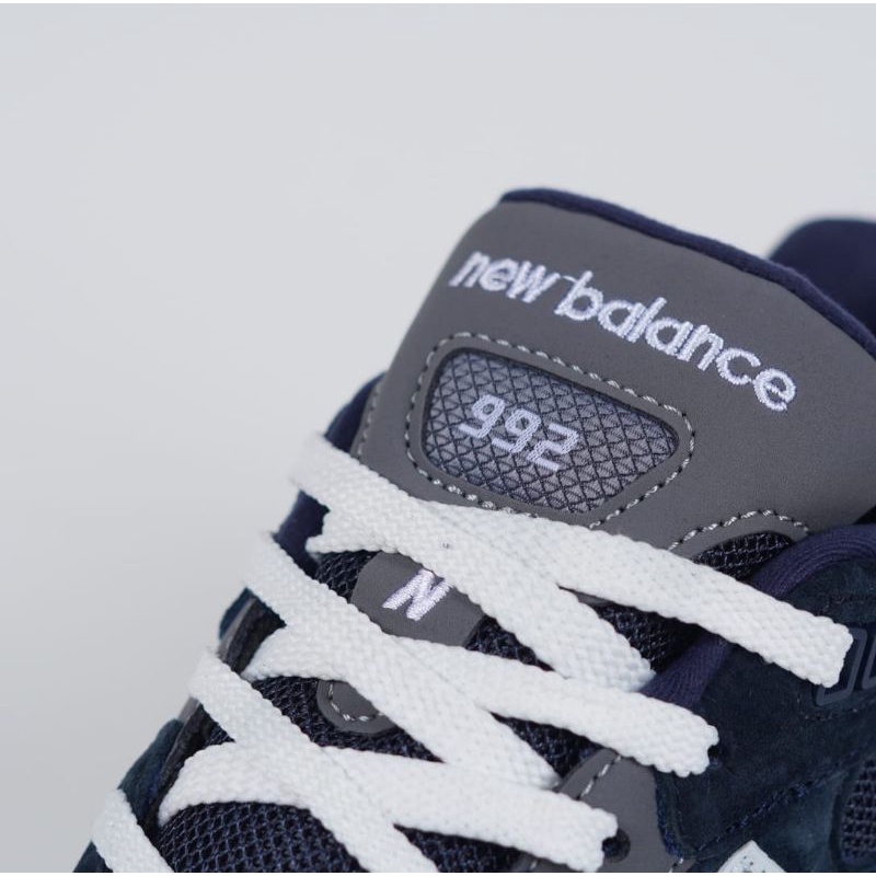 Sepatu New Balance 992 Navy Grey White