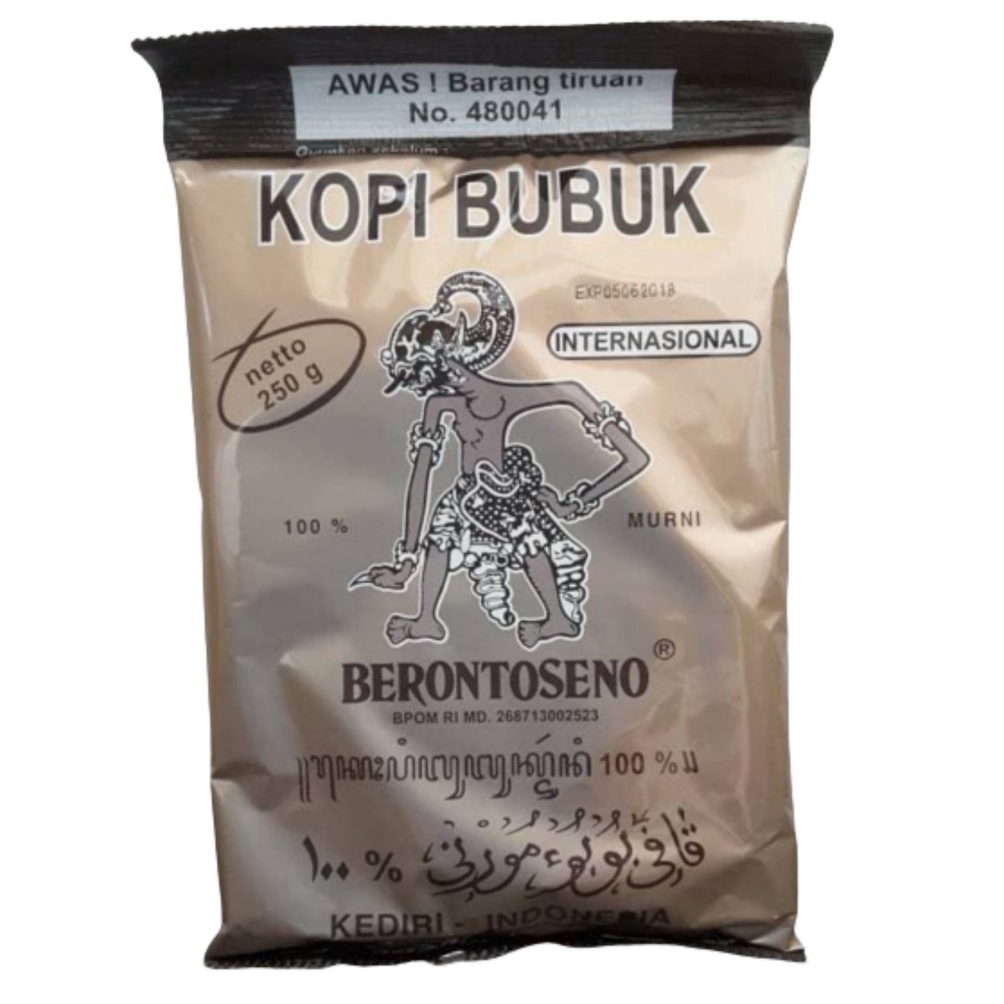 

Pasti murah Kopi Bubuk Berontoseno Internasional 250 gram - 100% Kopi Murni S80