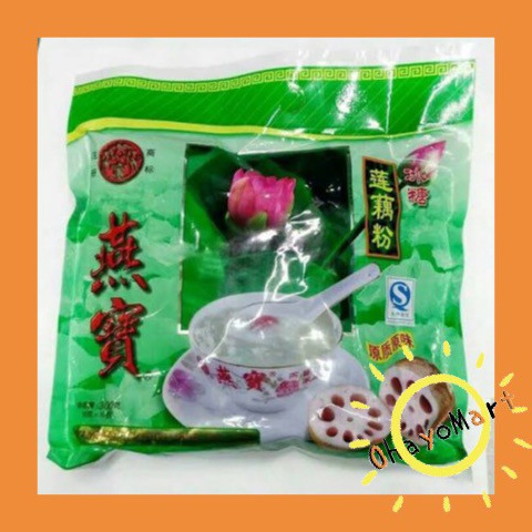 

Super Promo.. Yan Bao Minuman Serbuk Akar Teratai/ rock sugar lotus root starch 300g 0ZW