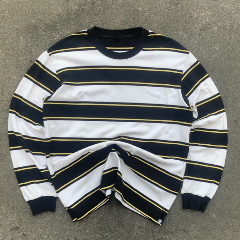 LONGSLEEVE UNIQLO STRIPE