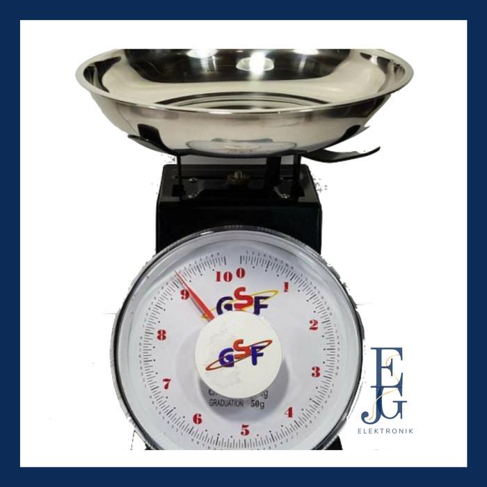 Timbangan 10Kg Manual Analog Gsf 4310 Untuk Buah / Barang/ Serbaguna