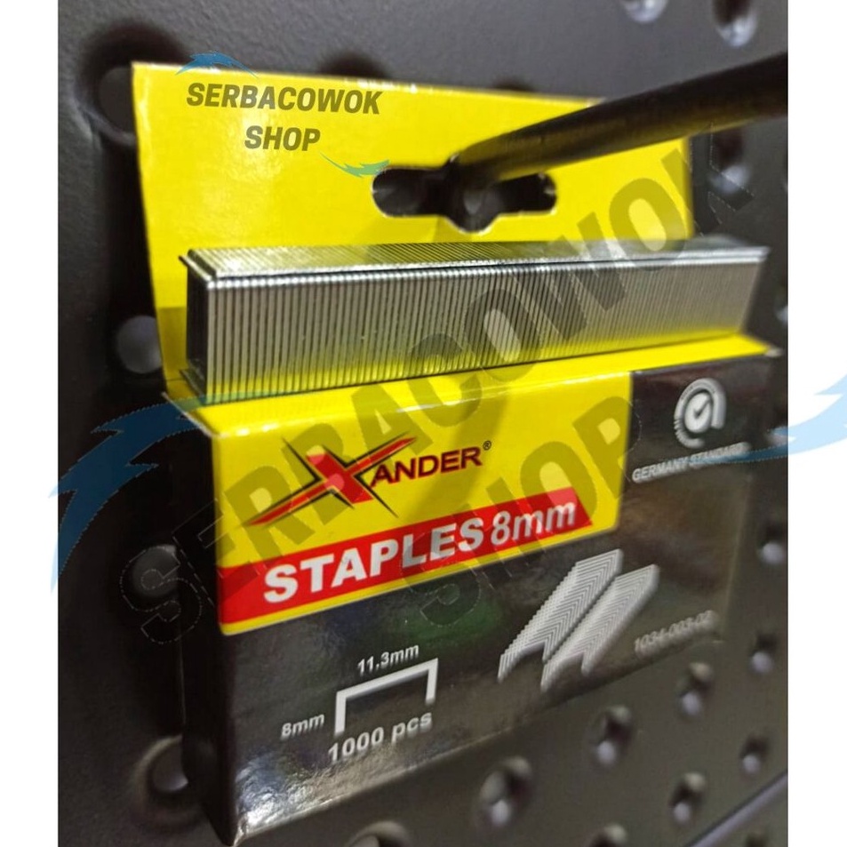 

Best Terlaris➶ Xander Isi Staples Tembak 8 mm Gun Tacker 4 - 14 mm Staples Jok Murah Berkualitas 077 ❆