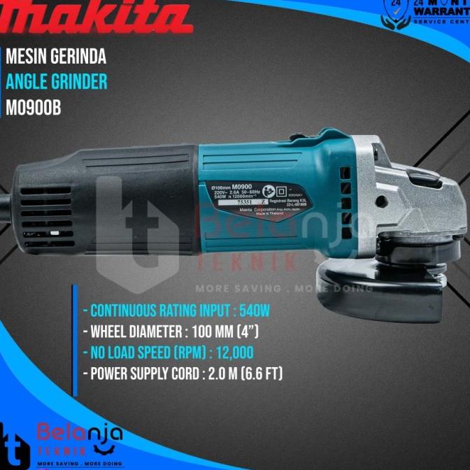 Mesin Gurinda Tangan Maktec MT 90 4 Inch 540 Watt Gurinda Maktec MT90