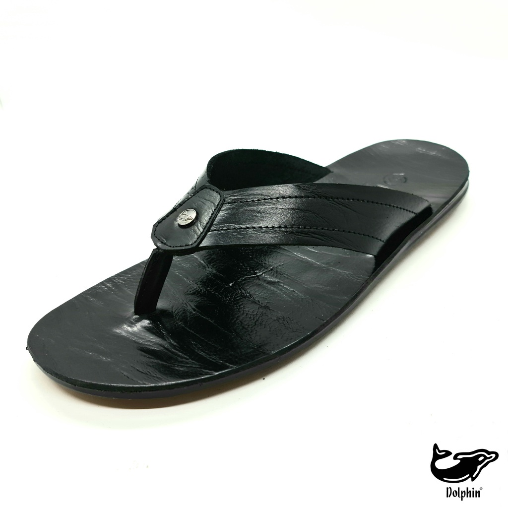 Dolphin Sandal Pria Kulit "Kron"