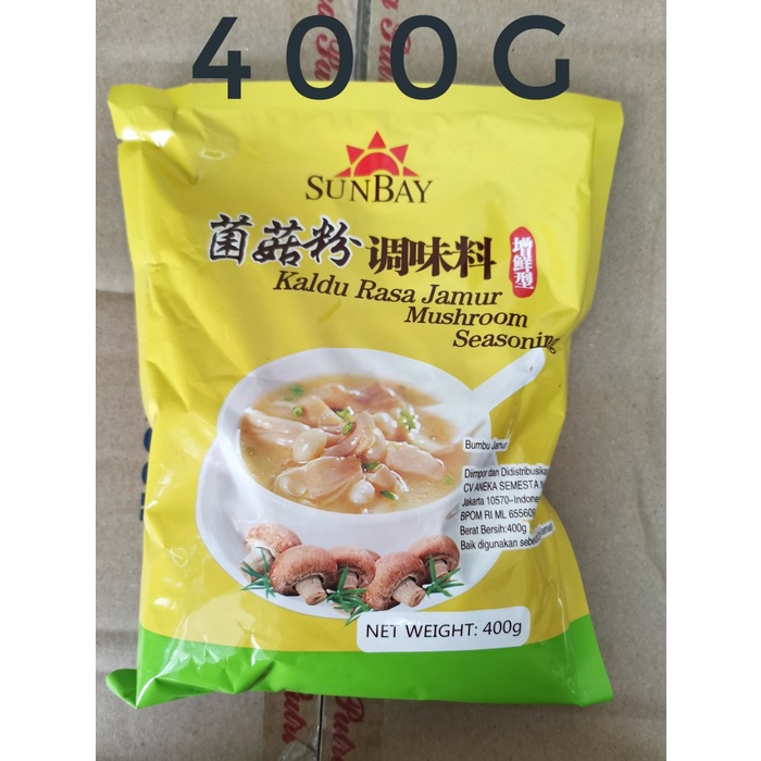 

Kaldu Jamur Sunbay 400g