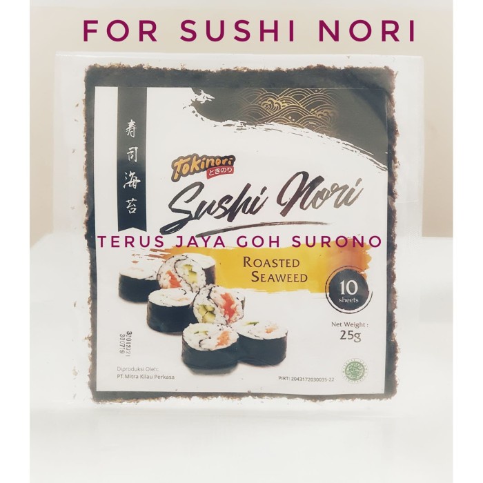 

Tokinori Sushi Nori Rumput Laut Yaki Sushi Nori