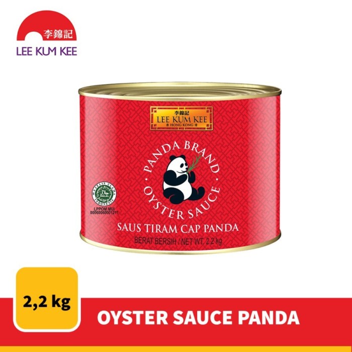 

LEE KUM KEE Oyster Sauce Saus Tiram Panda 2,2 Kg IMPORT HALAL MUI
