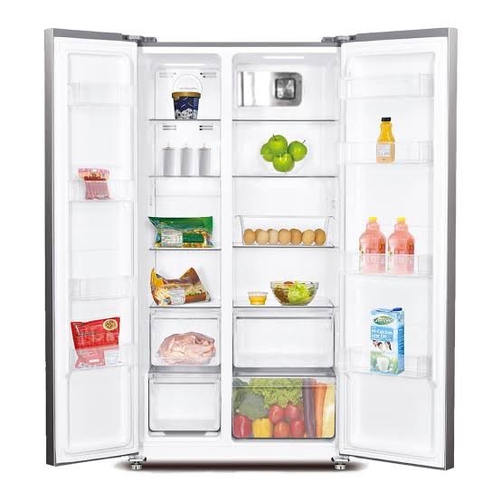 Sharp Kulkas Side By Side Refrigerator Sjis61Gbk