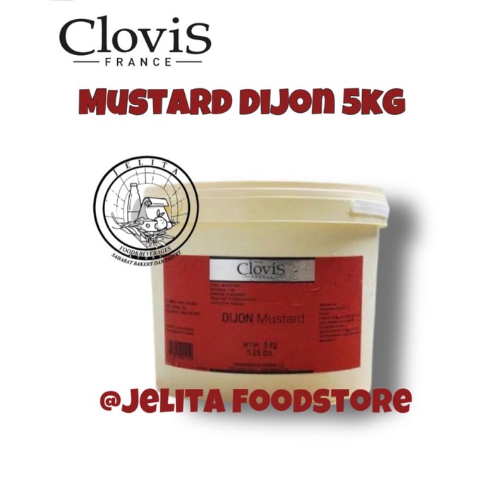 

Clovis Dijon mustard 5kg