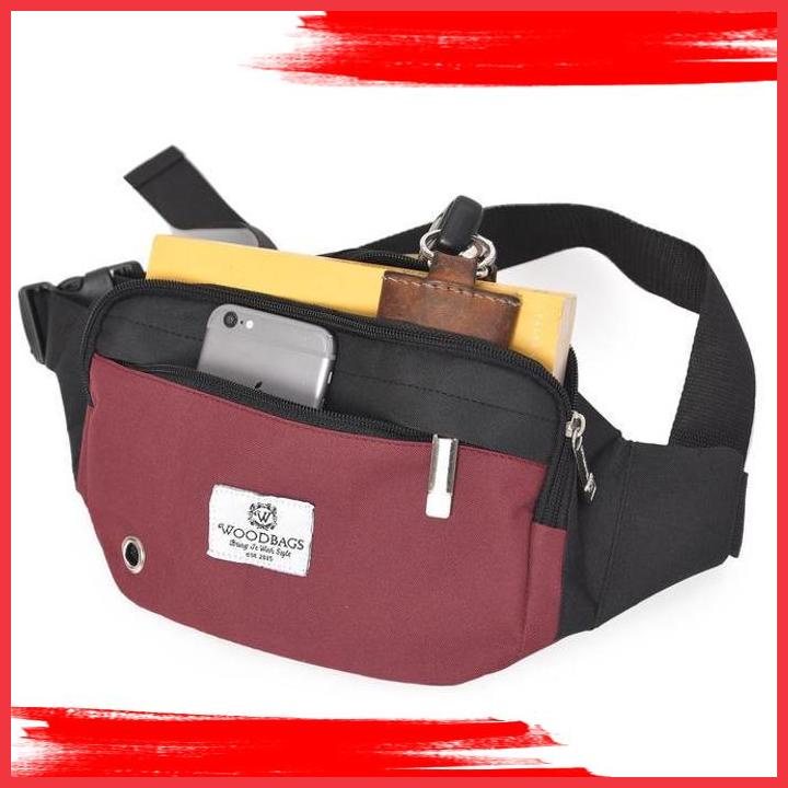 

(MLI) TAS WAISTBAG EL-LOCO TAHAN AIR HARGA GROSIR BAHAN BERKELAS - MERAH
