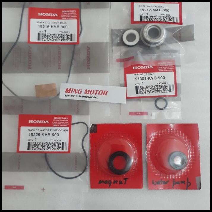 Seal Oring Water pump Vario Vario tecno 110 KVB komplit Asli Ahm