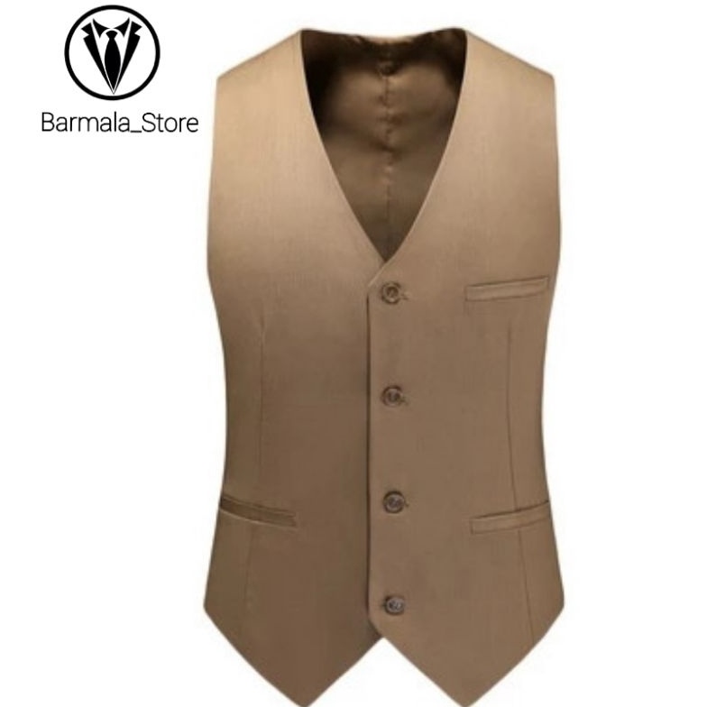 PH35 Rompi Pria Formal - Vest Pria Dalaman Jas 42