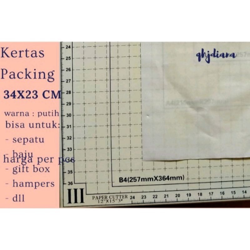 

kertas dooralag putih k3423