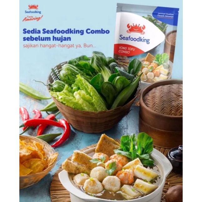 

Seafoodking Yong Tofu Combo 370gr Seafood King