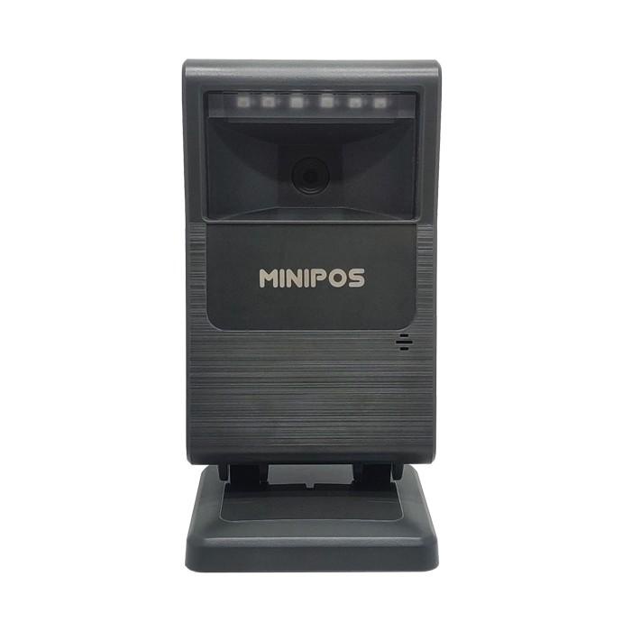 Barcode Scanner 1D+2D Minipos Mp-8002 Omni Auto Scan Qrcode Kabel Usb