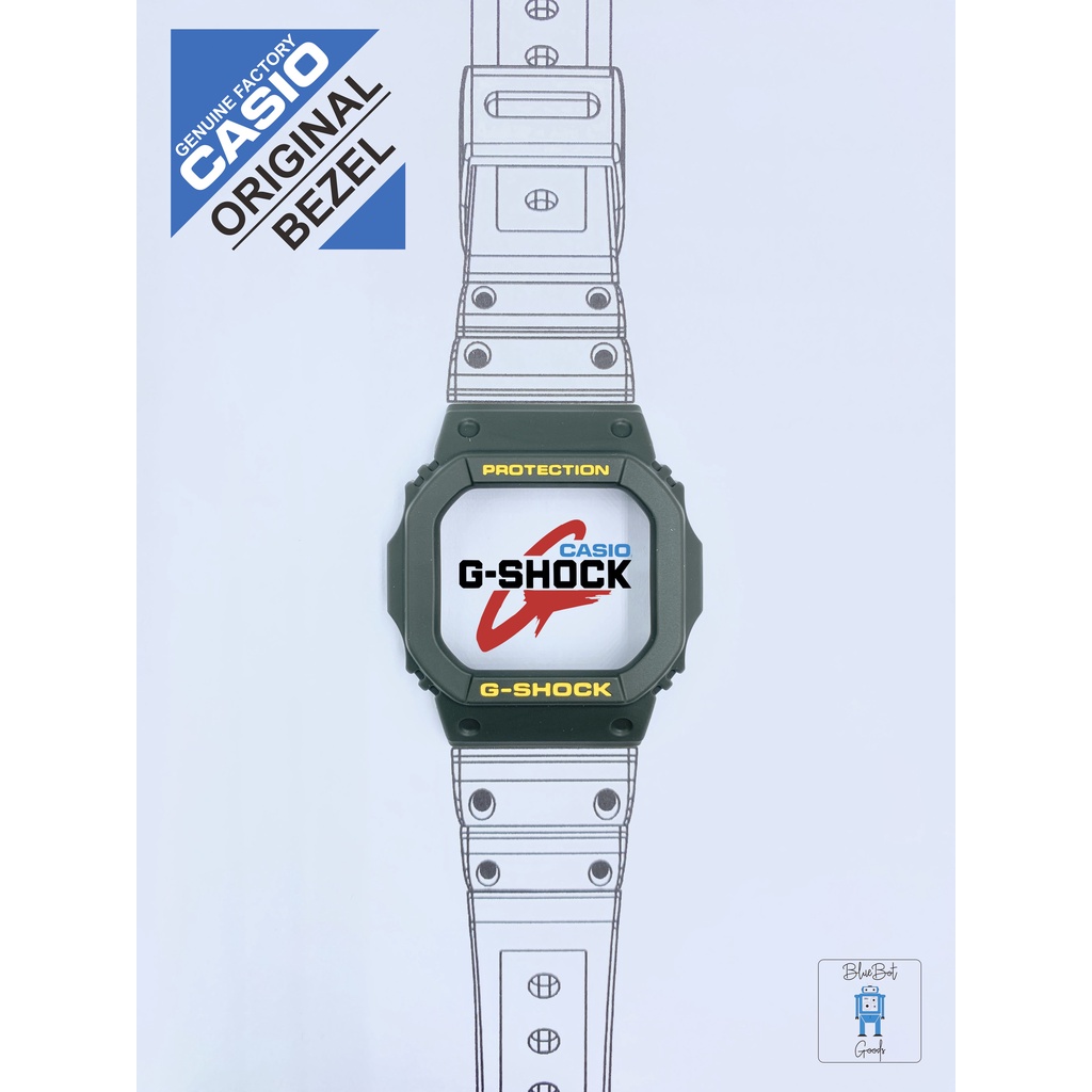 Bezel Casio G-shock original parts GWM5600 G5600 square