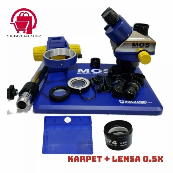 Terlaris Microscope Trinocular Mechanic Mos300-B11