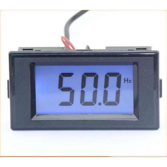 :>:>:>:>] AC Frequency Meter Digital Hertz Meter Pengukur Frekuensi Hz