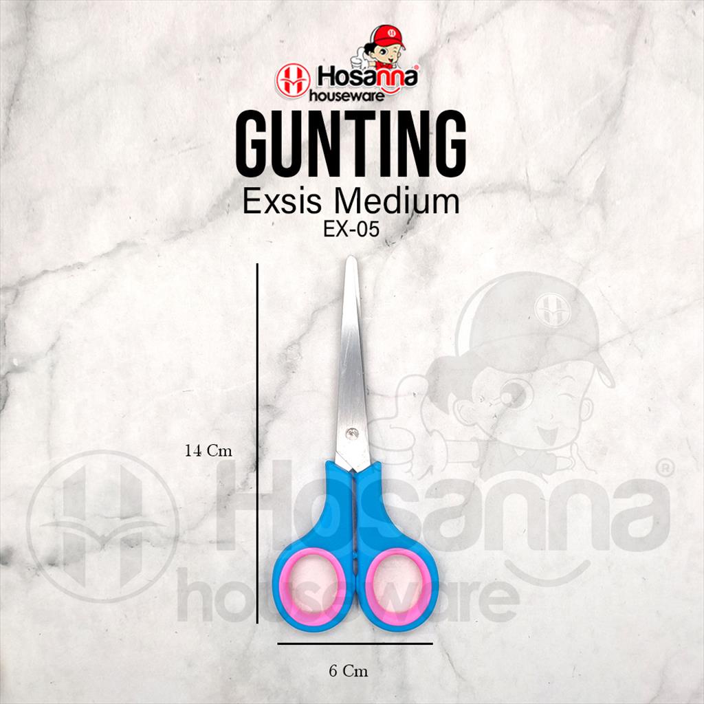 

12PCS GUNTING PASTEL STAINLESS / GUNTING PEMOTONG UKURAN MEDIUM EX05