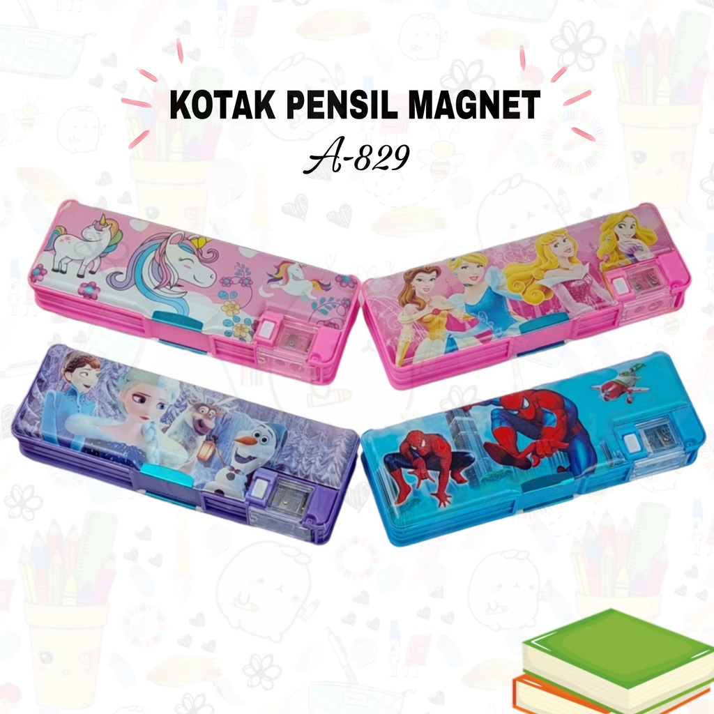 

KOTAK PENSIL MAGNET / TEMPAT PENSIL MAGNET LAMPU BELAJAR FUNCY A-829