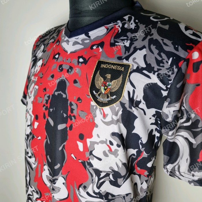 TERMURAH Jersey Pre Match Timnas Indonesia New - Merah