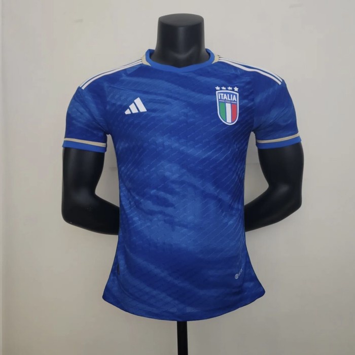 TERMURAH (PLAYER ISSUE) JERSEY BOLA ITALY HOME NEW PI 2023