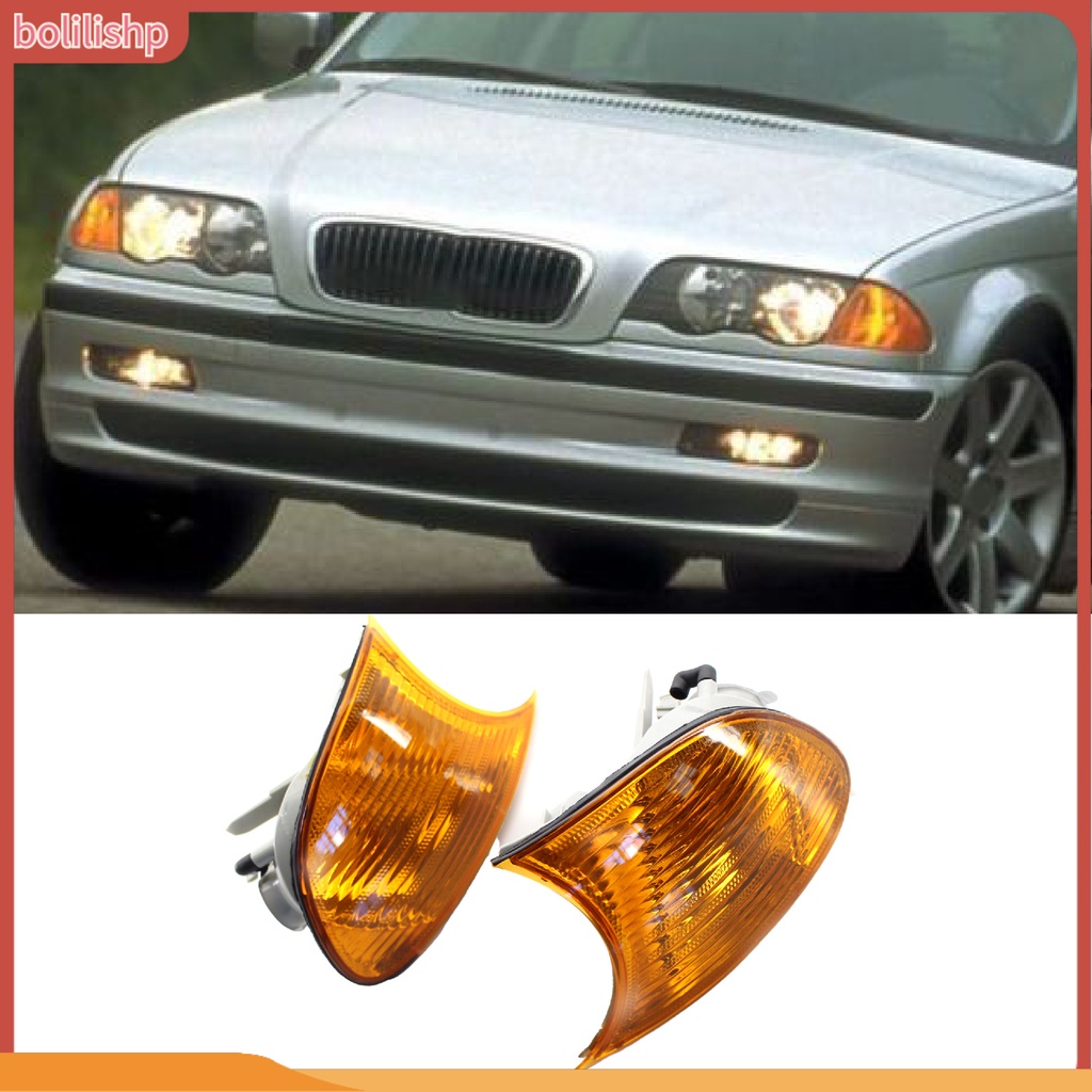 &lt;Bolilishp&gt; Cover Lampu Sein Lensa Kuning 63126904299 631269042300 Untuk Bmw E46 1998-2001