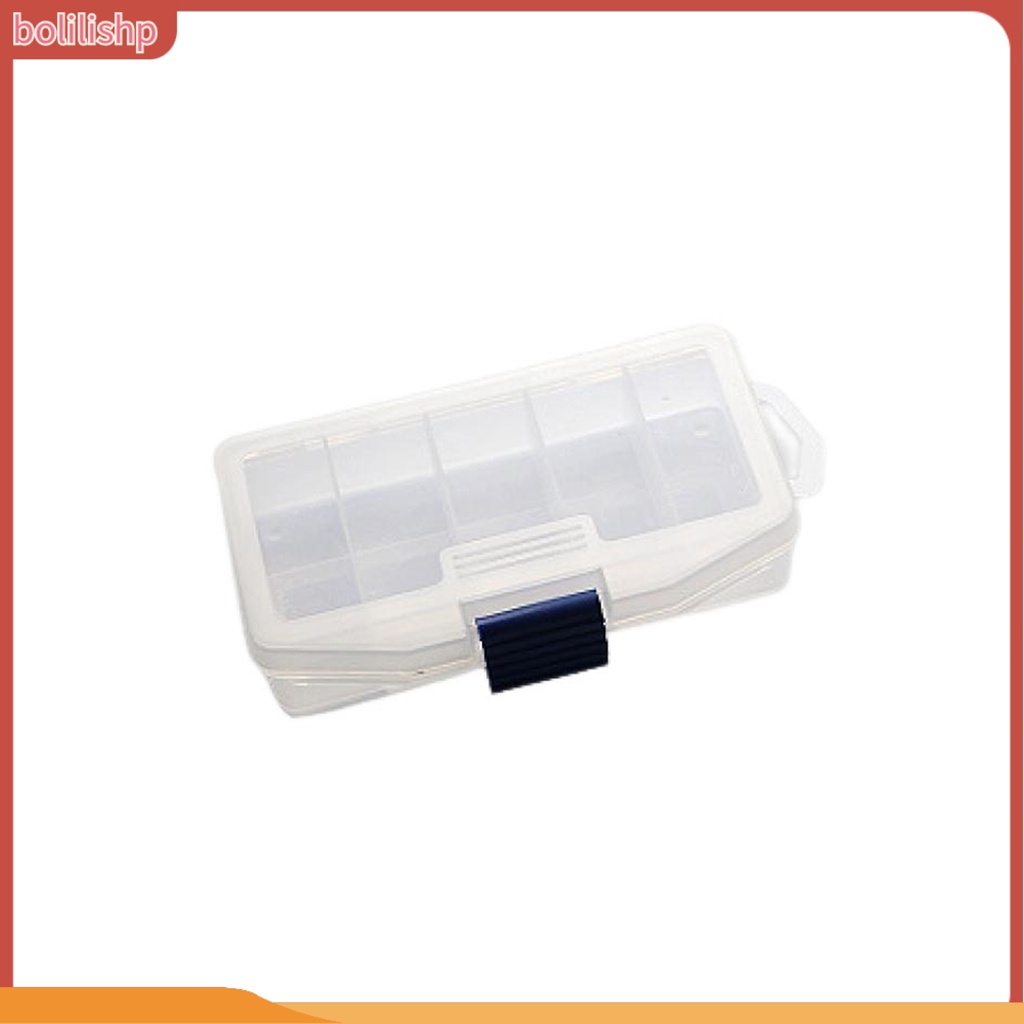 [Bolilishp] lure Box Multifungsi Tahan Debu Portabel 5kisi Alat Pancing Fishing Gear Storage Box Peralatan Pancing