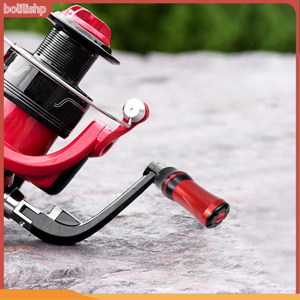 [Bolilishp] fishing Reel Knob Anti Karat Pegangan Nyaman Tahan Lama Mini Tahan Korosi Pengganti Paduan Aluminium Kekuatan Tinggi Pegangan Gulungan Berputar Peralatan Memancing