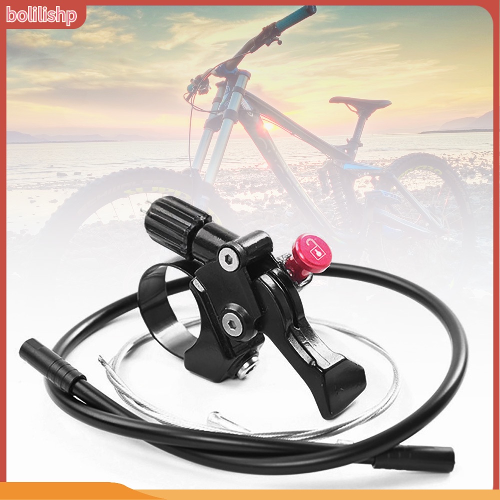 &lt;Bolilishp&gt; Saklar Remote Lockout Lever Dengan Kabel Untuk Sepeda Gunung