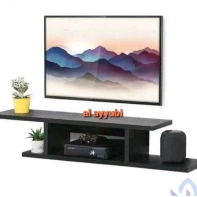 Ambalan Minimalis Tv Meja Rak Br Tv Dinding 009 Rak Melayang Gantung M